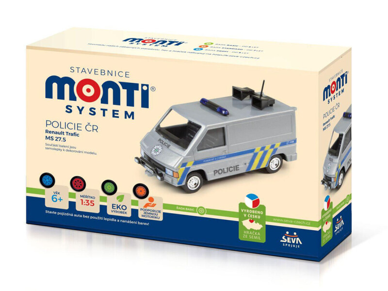 MS 27,5 Renault Trafic 1:35 Policie ČR